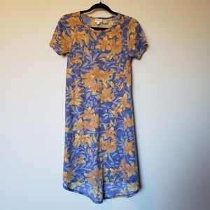 LuLaRoe Carly Floral Dress